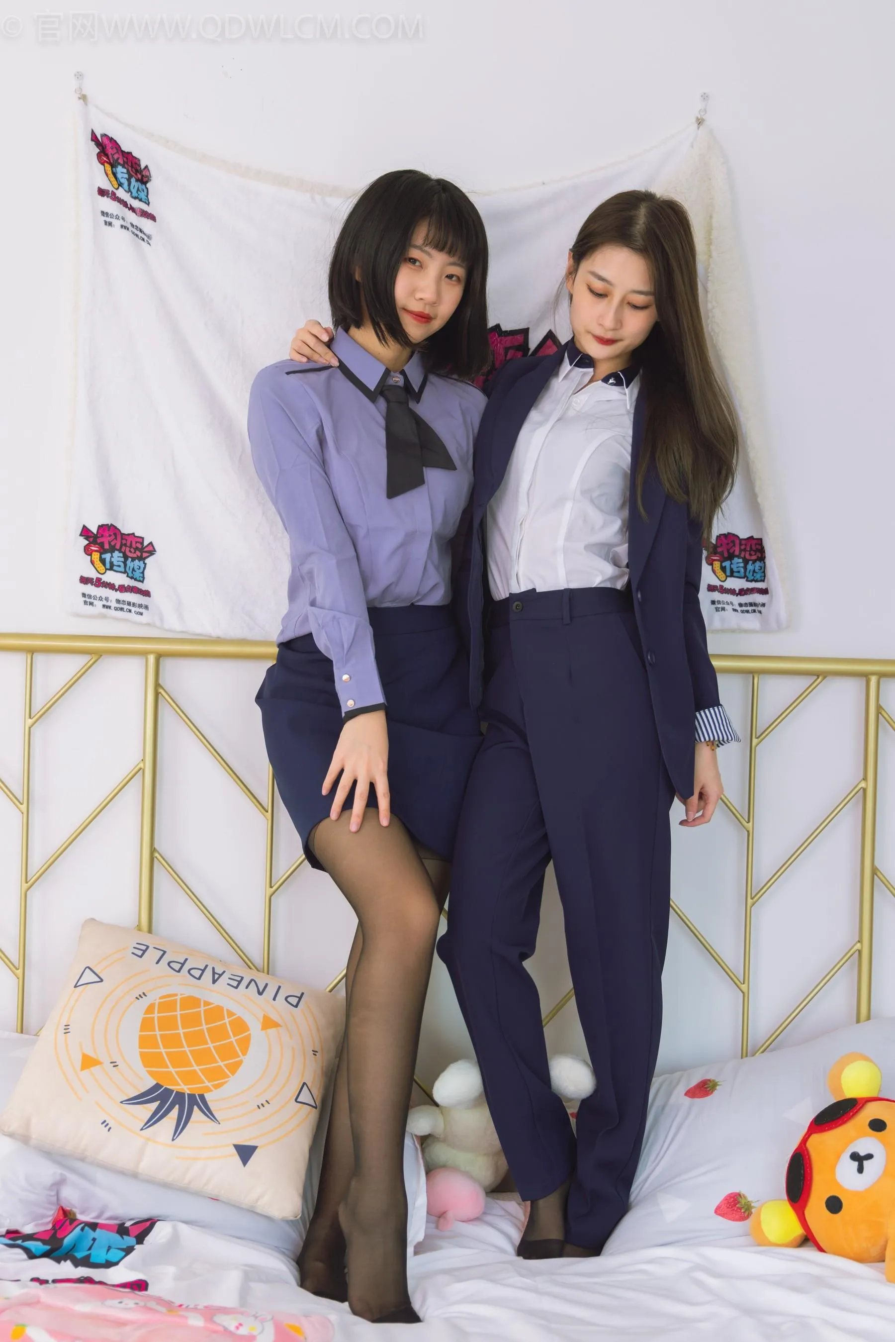 物恋传媒 NO.1498 暗月卿卿-办公室闺蜜 [151P]插图7